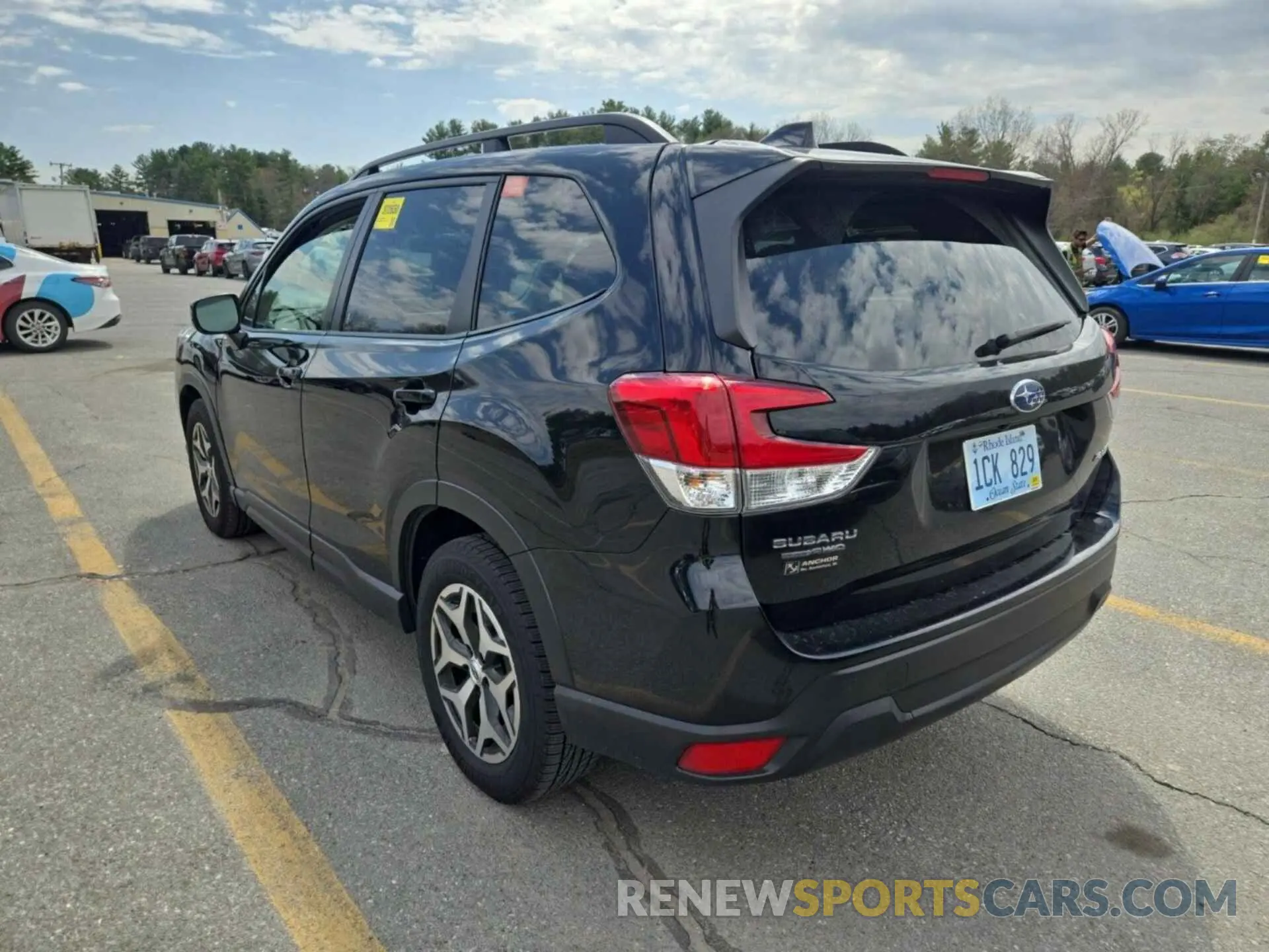 3 Photograph of a damaged car JF2SKAFC6MH439027 SUBARU FORESTER 2021