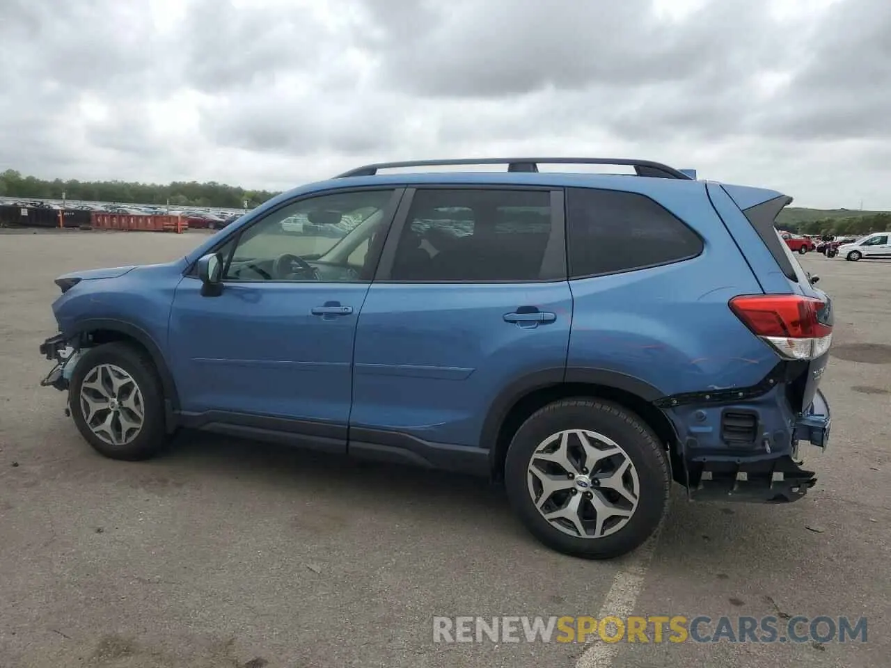 2 Photograph of a damaged car JF2SKAFC7MH419059 SUBARU FORESTER 2021