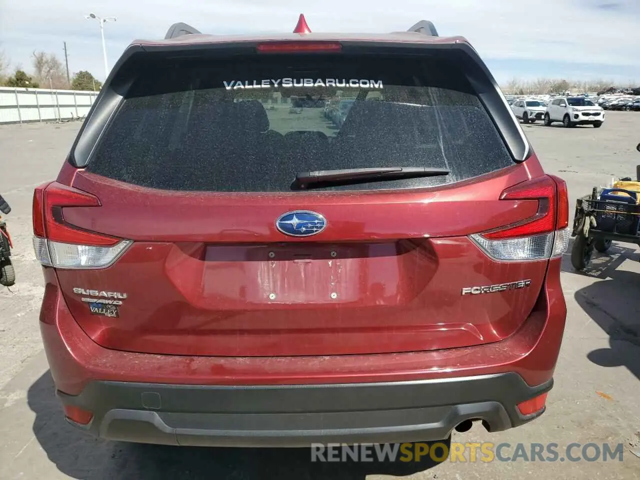 6 Photograph of a damaged car JF2SKAFC7MH472540 SUBARU FORESTER 2021