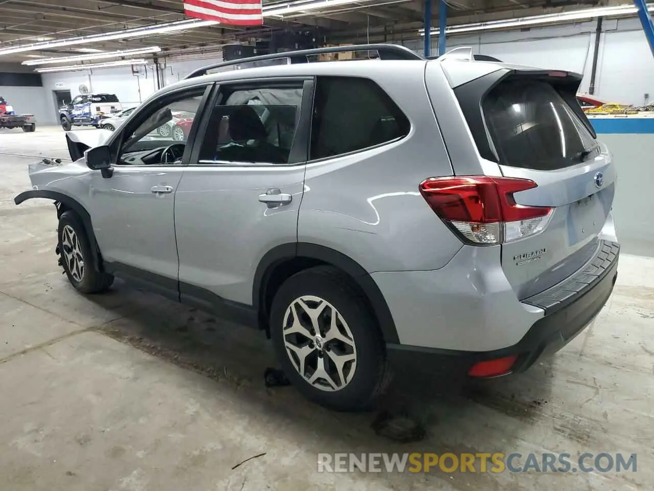 2 Photograph of a damaged car JF2SKAFC7MH477947 SUBARU FORESTER 2021