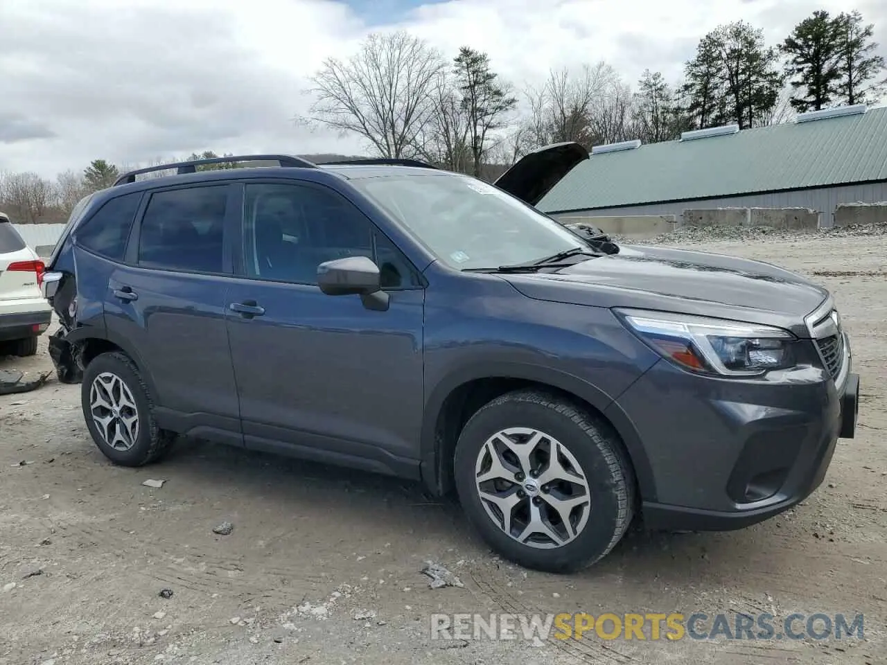 4 Photograph of a damaged car JF2SKAFCXMH486318 SUBARU FORESTER 2021