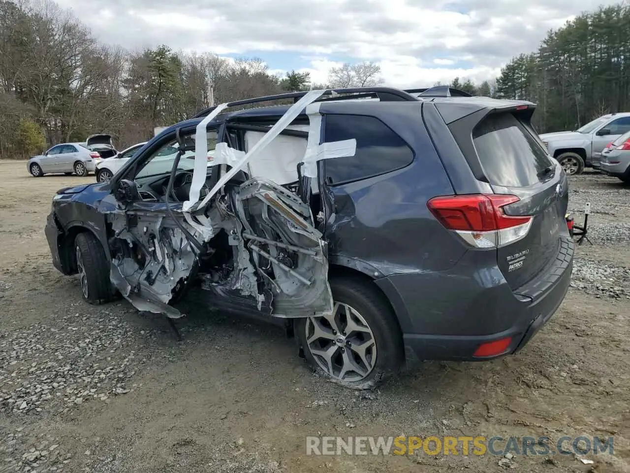 2 Photograph of a damaged car JF2SKAFCXMH531788 SUBARU FORESTER 2021
