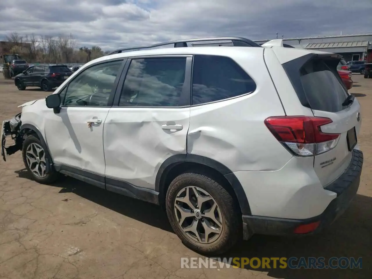 2 Photograph of a damaged car JF2SKAJC0MH467641 SUBARU FORESTER 2021