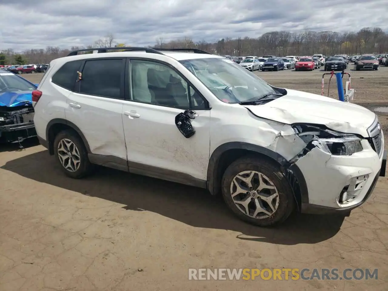 4 Photograph of a damaged car JF2SKAJC0MH467641 SUBARU FORESTER 2021