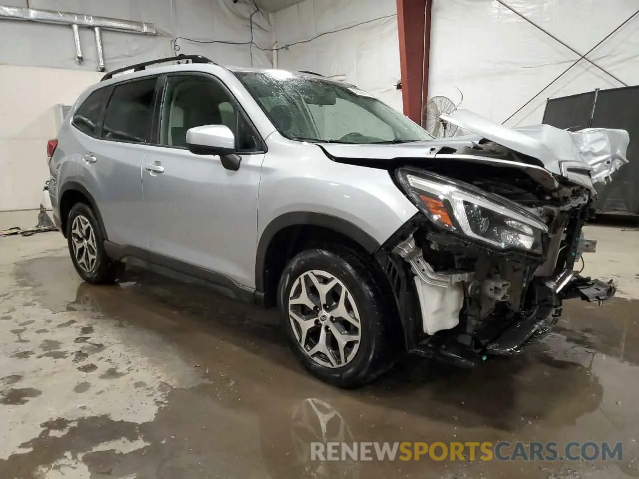 4 Photograph of a damaged car JF2SKAJC1MH457085 SUBARU FORESTER 2021