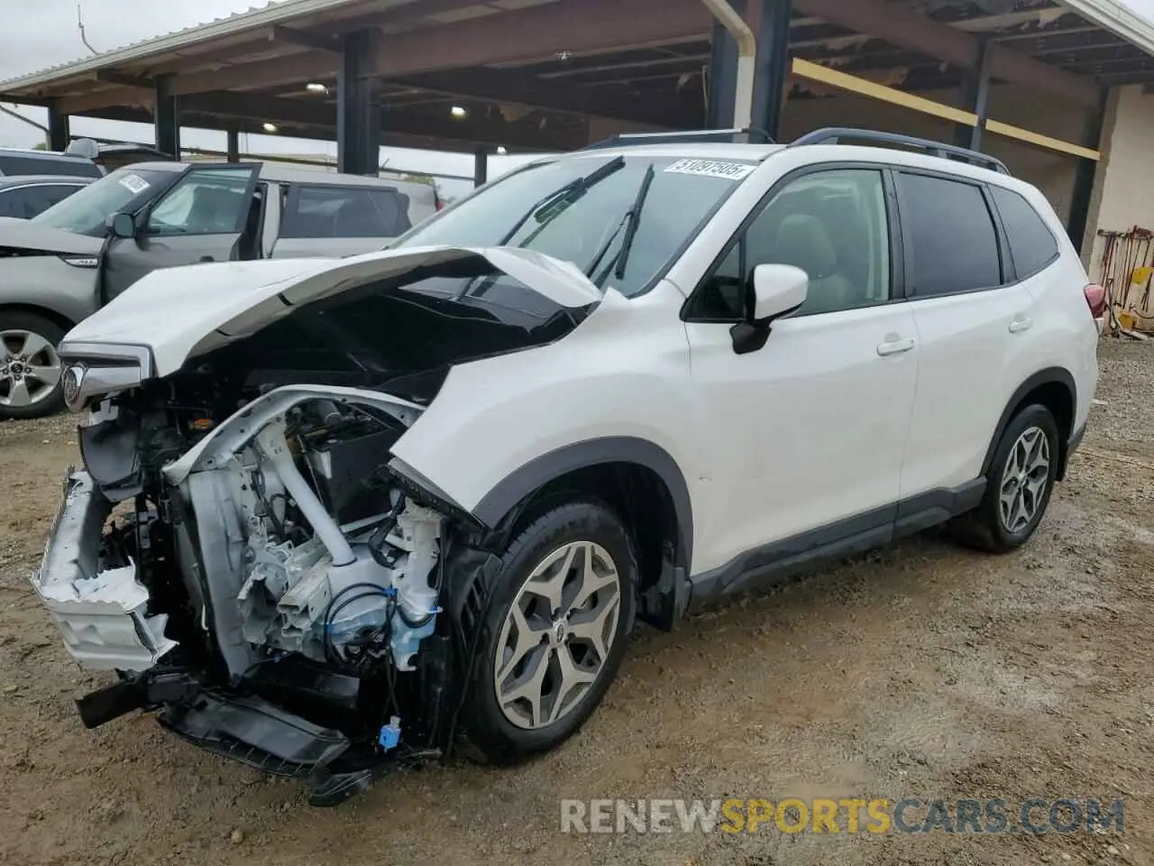 1 Photograph of a damaged car JF2SKAJC1MH578277 SUBARU FORESTER 2021