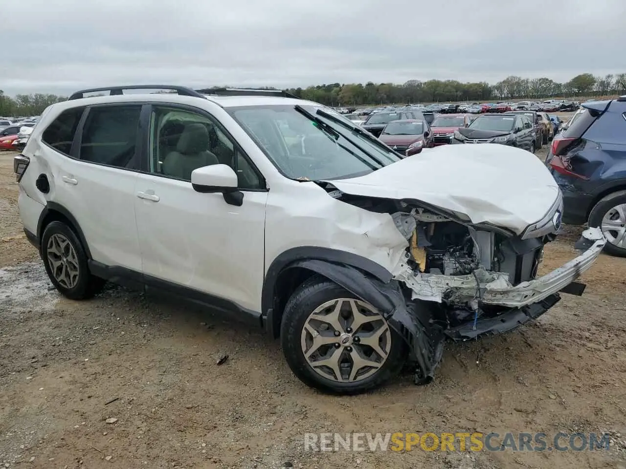 4 Photograph of a damaged car JF2SKAJC1MH578277 SUBARU FORESTER 2021
