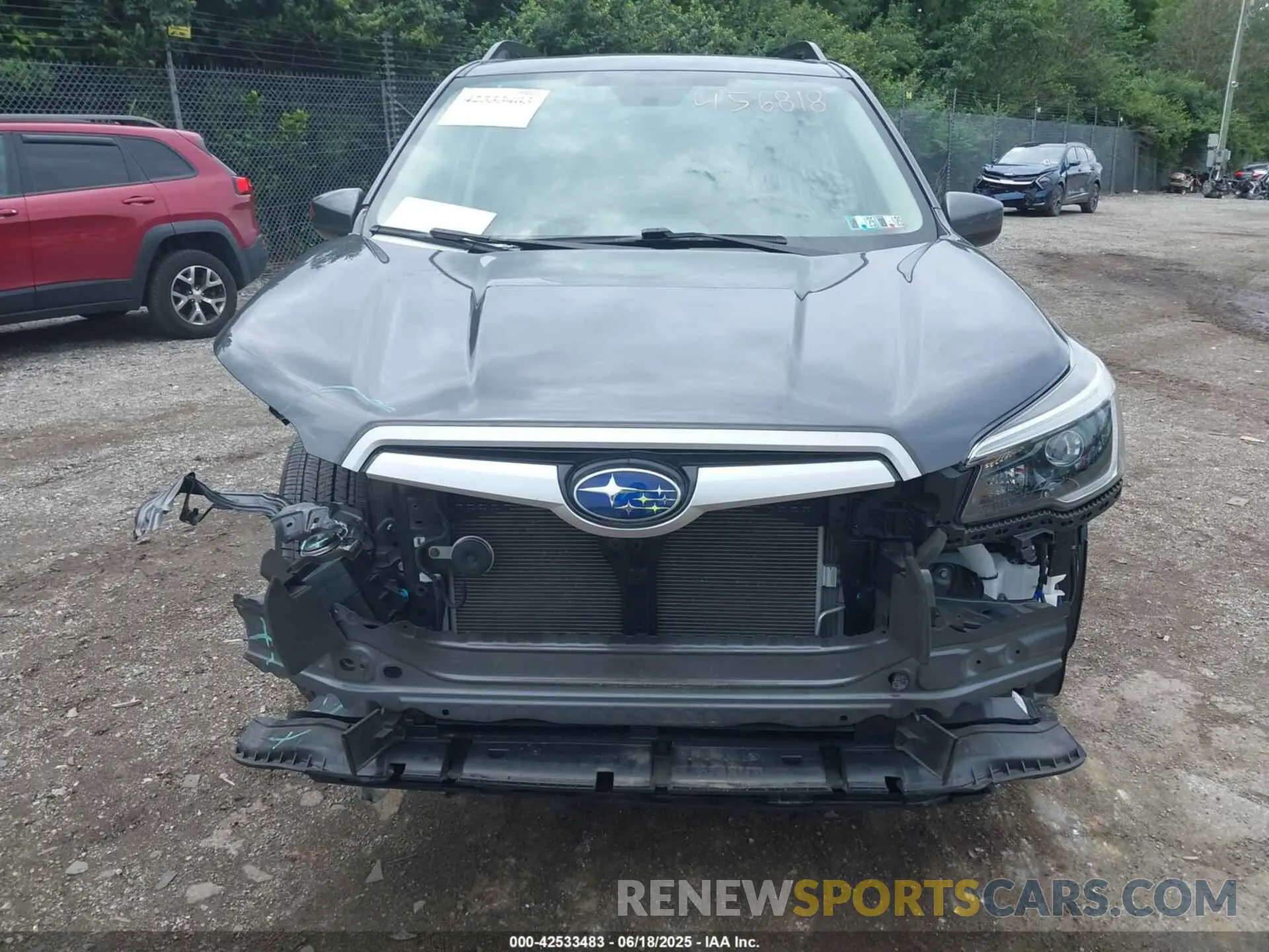13 Photograph of a damaged car JF2SKAJC2MH456818 SUBARU FORESTER 2021