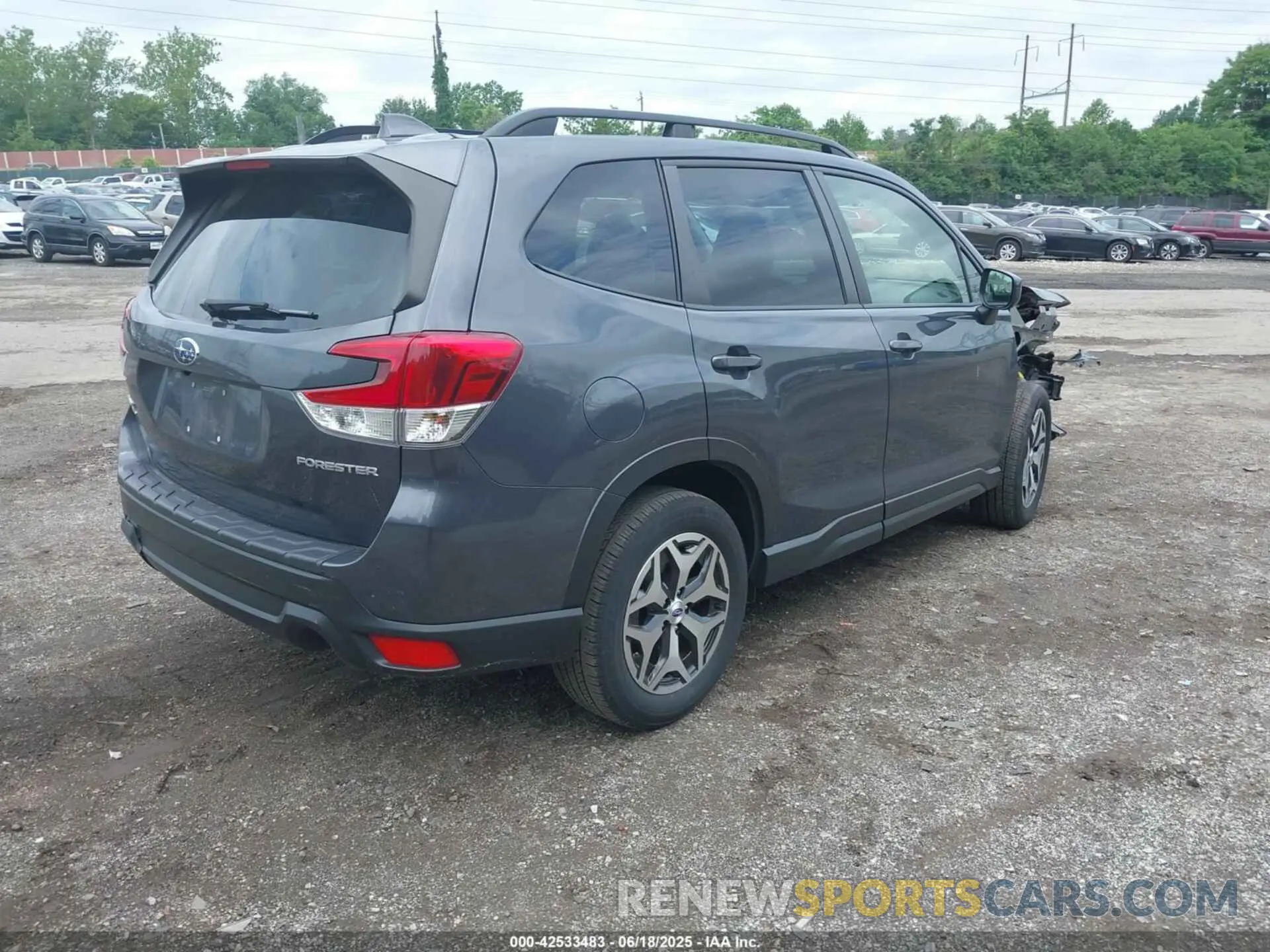 4 Photograph of a damaged car JF2SKAJC2MH456818 SUBARU FORESTER 2021