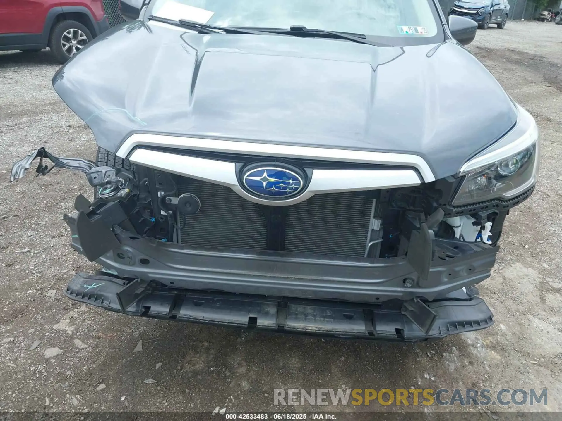 6 Photograph of a damaged car JF2SKAJC2MH456818 SUBARU FORESTER 2021