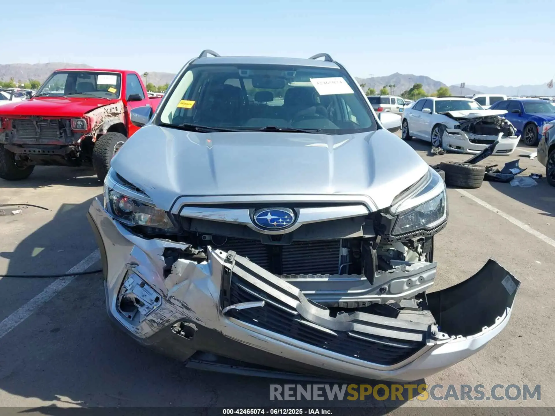 6 Photograph of a damaged car JF2SKAJC3MH472204 SUBARU FORESTER 2021
