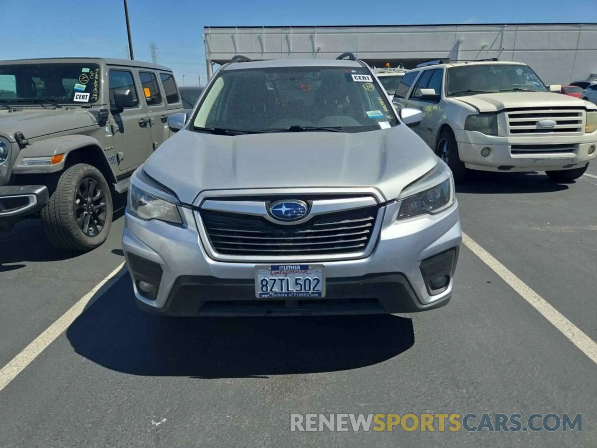 14 Photograph of a damaged car JF2SKAJC3MH580595 SUBARU FORESTER 2021