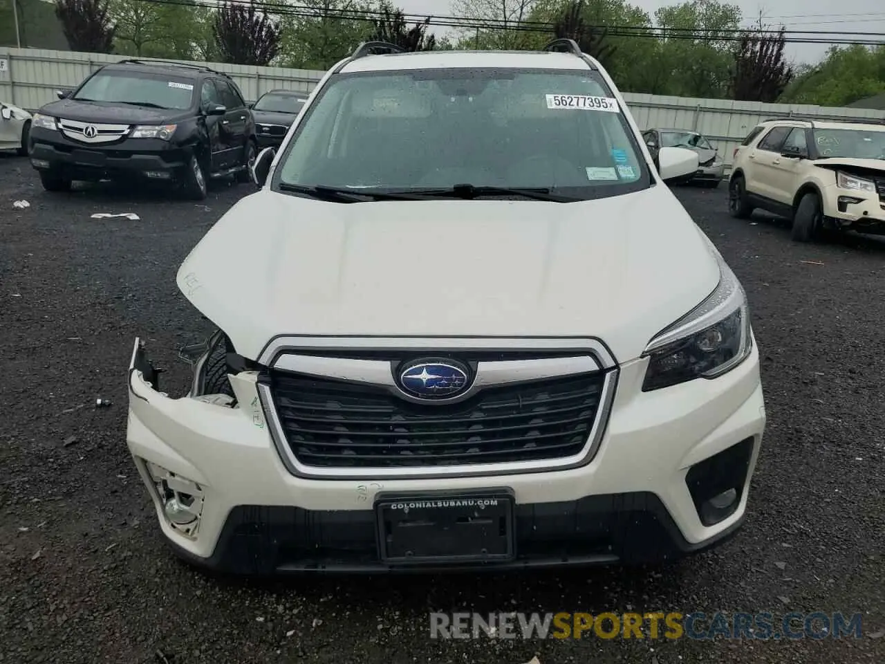 5 Photograph of a damaged car JF2SKAJC3MH591130 SUBARU FORESTER 2021