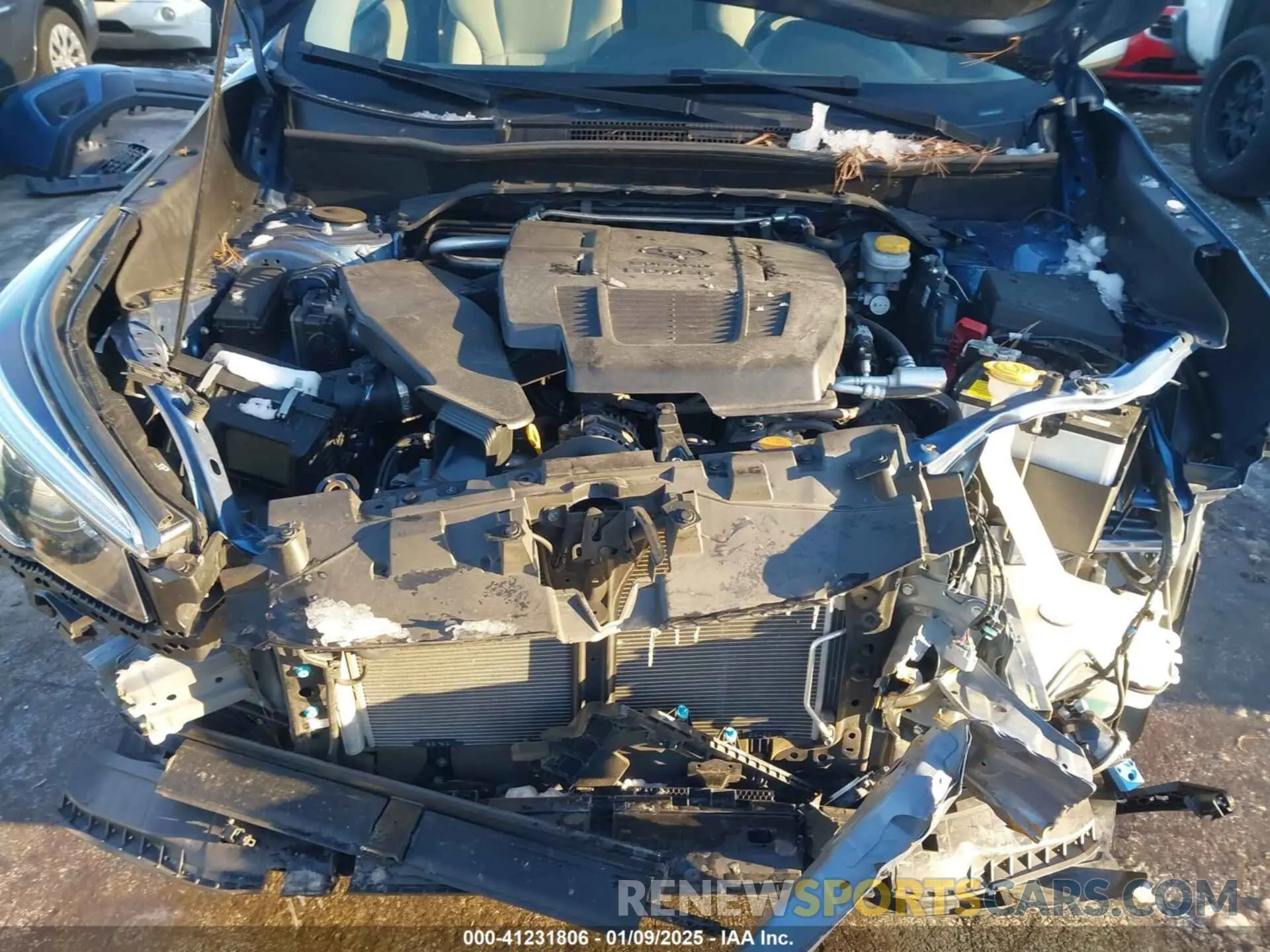 10 Photograph of a damaged car JF2SKAJC4MH521359 SUBARU FORESTER 2021