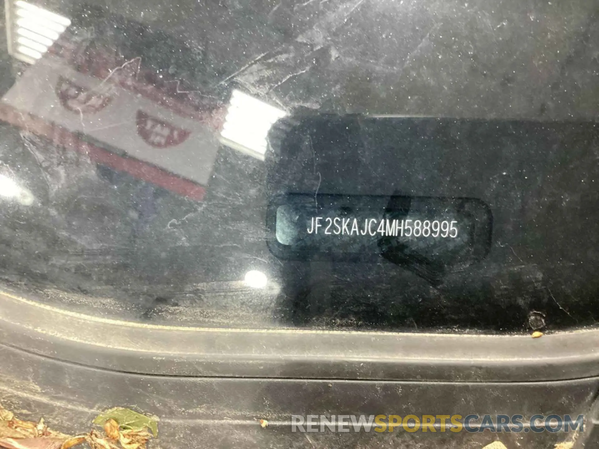27 Photograph of a damaged car JF2SKAJC4MH588995 SUBARU FORESTER 2021