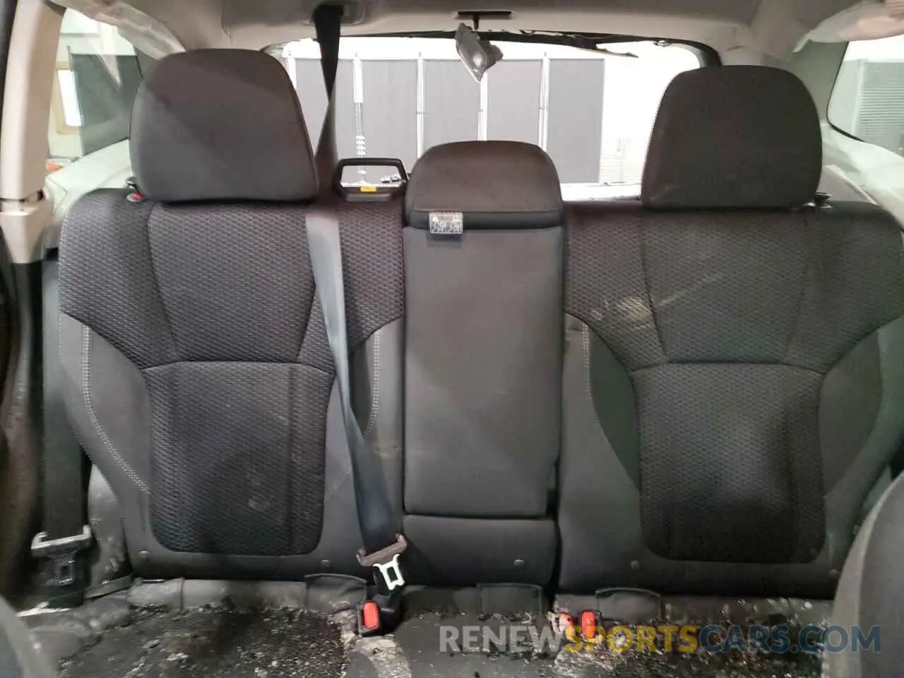 10 Photograph of a damaged car JF2SKAJC5MH411968 SUBARU FORESTER 2021