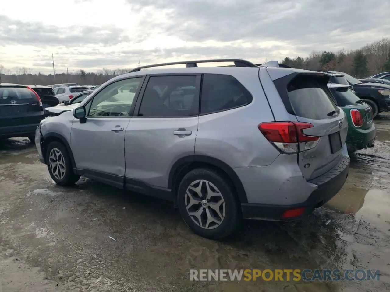 2 Photograph of a damaged car JF2SKAJC6MH451959 SUBARU FORESTER 2021