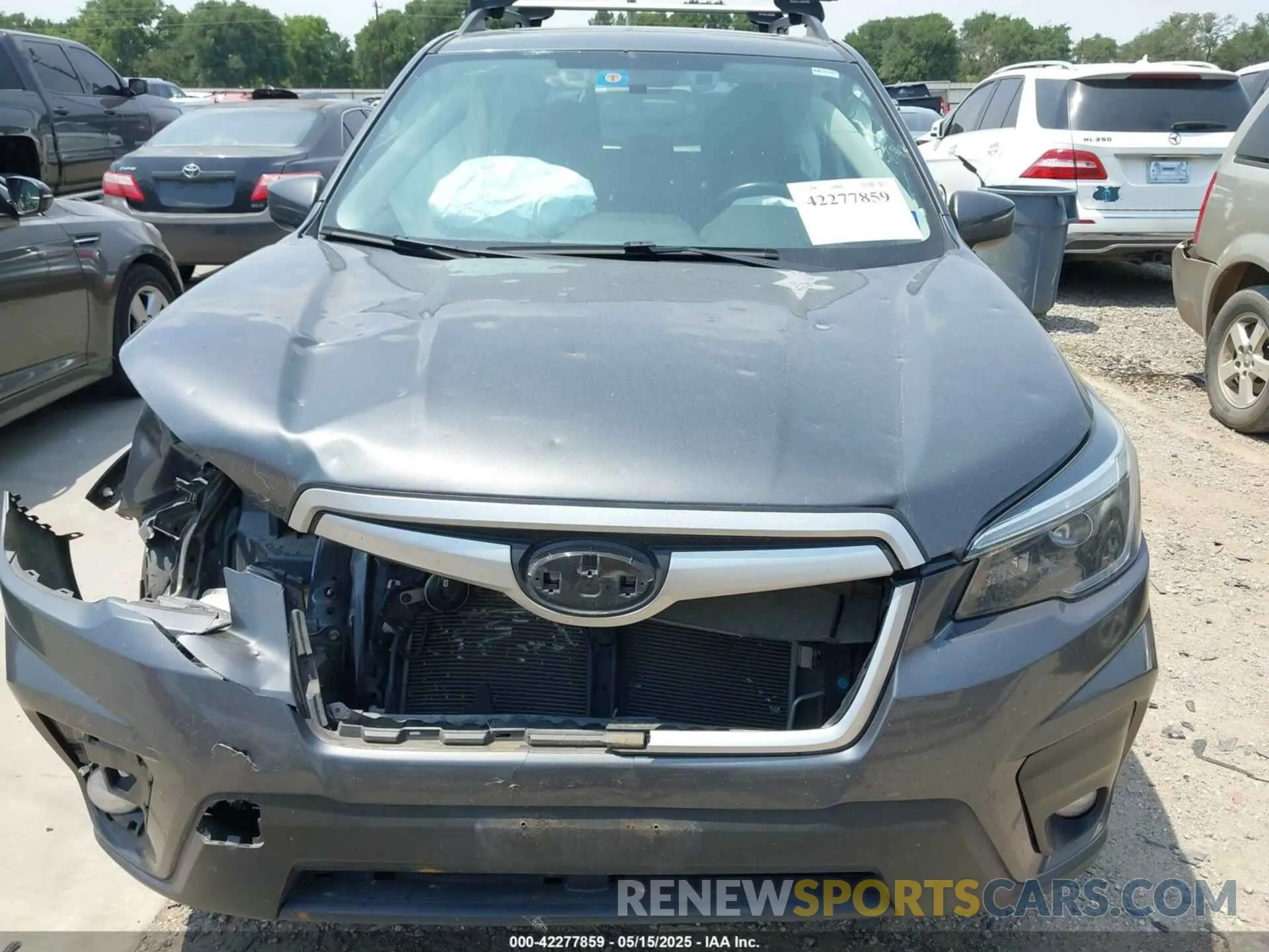 12 Photograph of a damaged car JF2SKAJC6MH458989 SUBARU FORESTER 2021