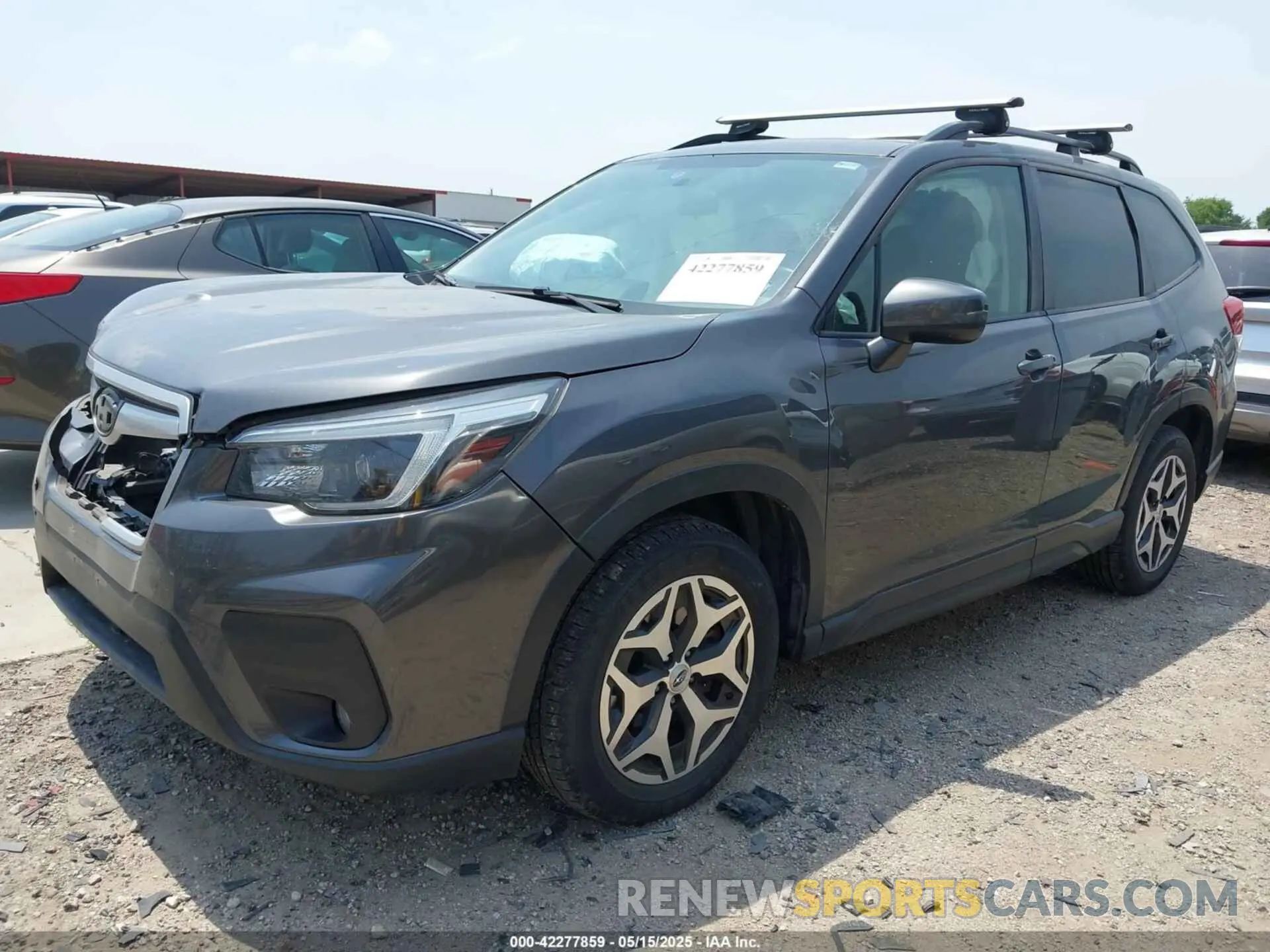 2 Photograph of a damaged car JF2SKAJC6MH458989 SUBARU FORESTER 2021