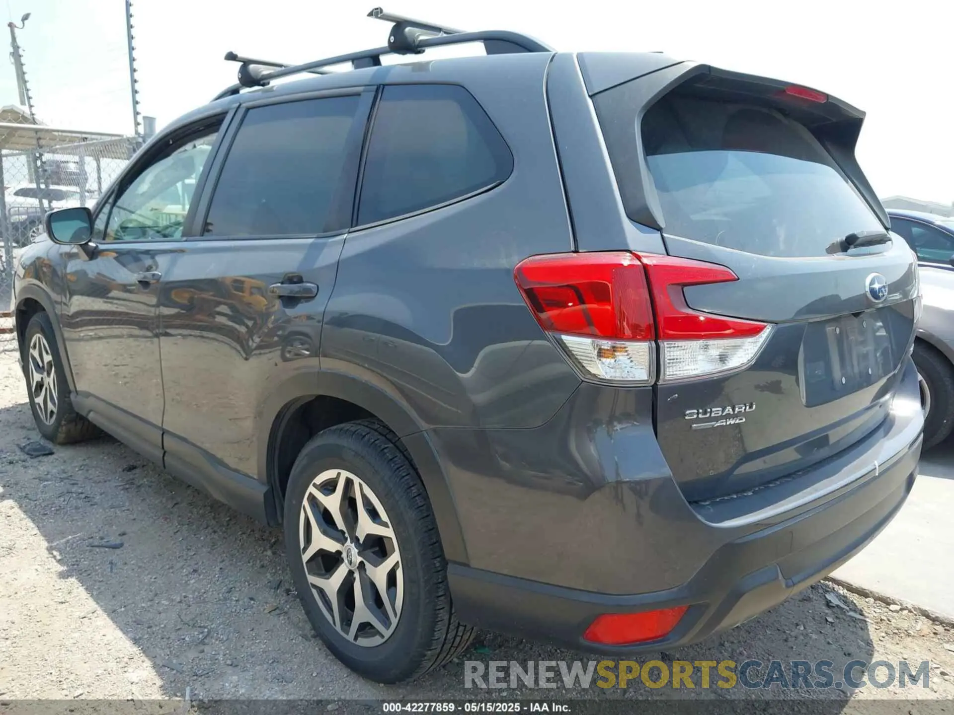 3 Photograph of a damaged car JF2SKAJC6MH458989 SUBARU FORESTER 2021