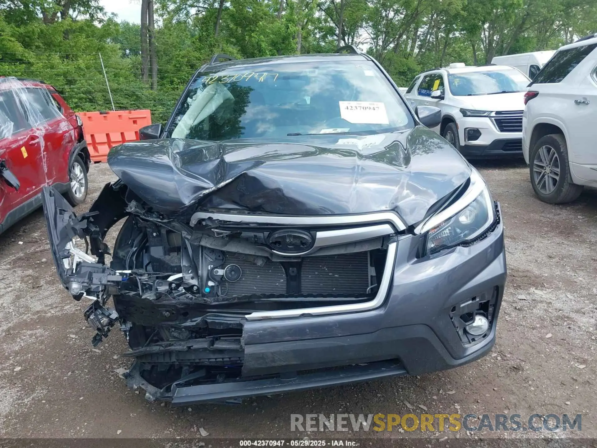 12 Photograph of a damaged car JF2SKAJC6MH469541 SUBARU FORESTER 2021
