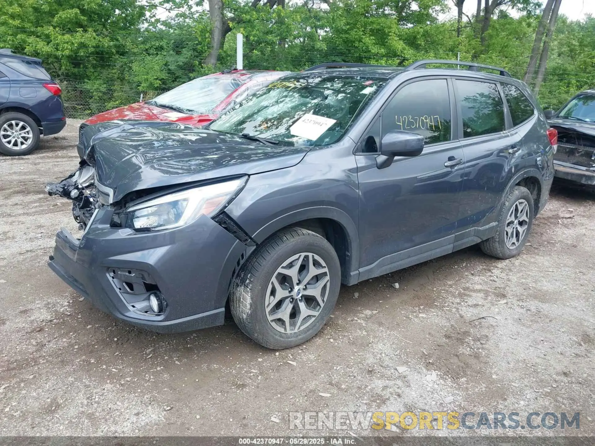 2 Photograph of a damaged car JF2SKAJC6MH469541 SUBARU FORESTER 2021