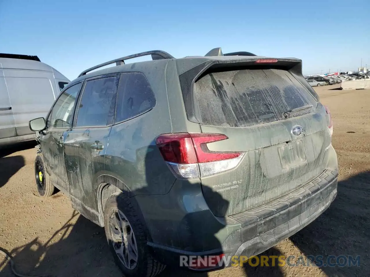 2 Photograph of a damaged car JF2SKAJC6MH514820 SUBARU FORESTER 2021