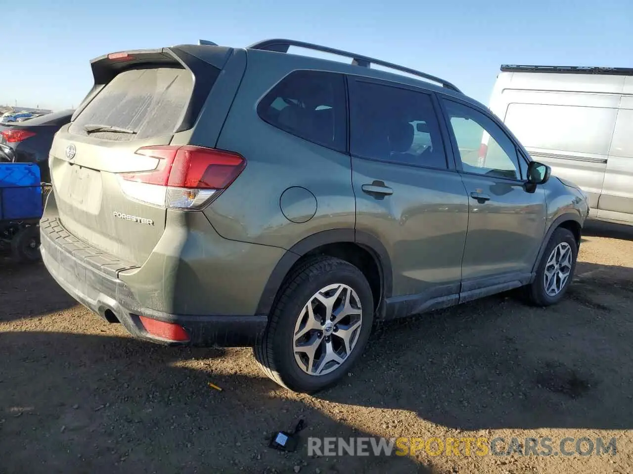 3 Photograph of a damaged car JF2SKAJC6MH514820 SUBARU FORESTER 2021