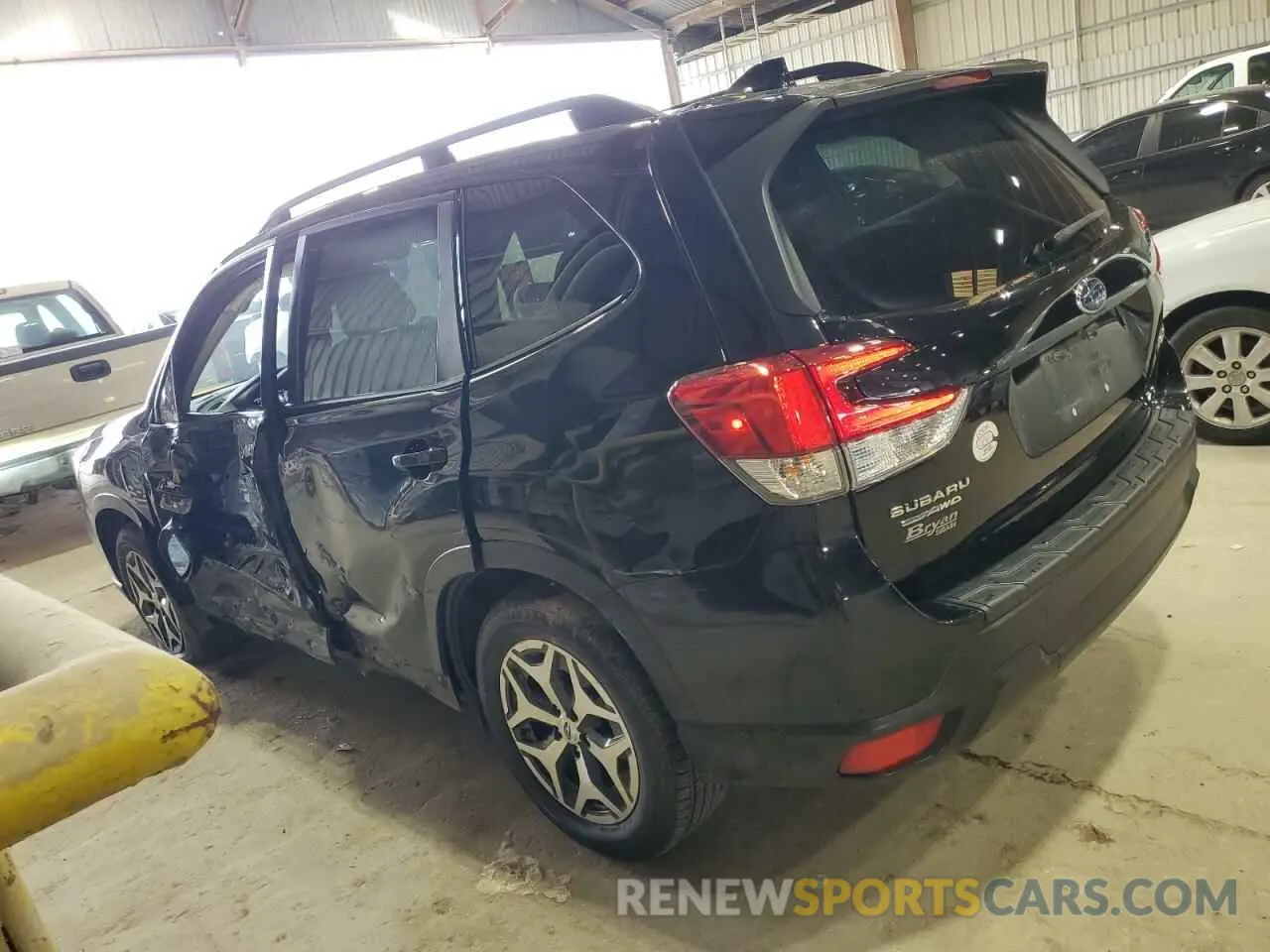2 Photograph of a damaged car JF2SKAJC6MH535702 SUBARU FORESTER 2021