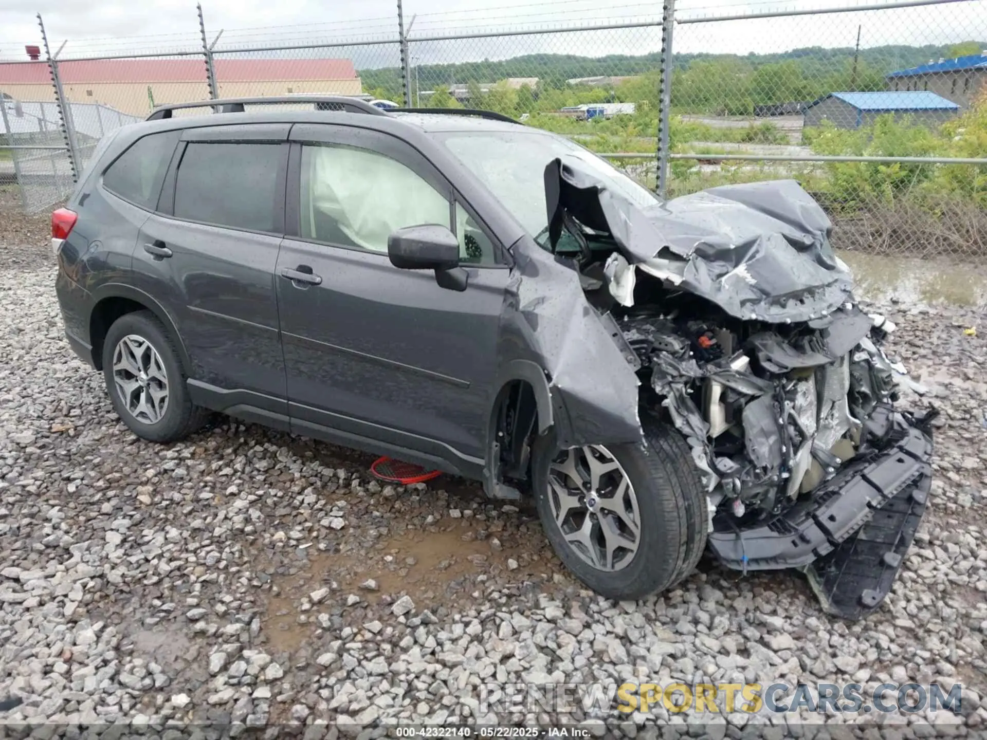 1 Photograph of a damaged car JF2SKAJC6MH561359 SUBARU FORESTER 2021