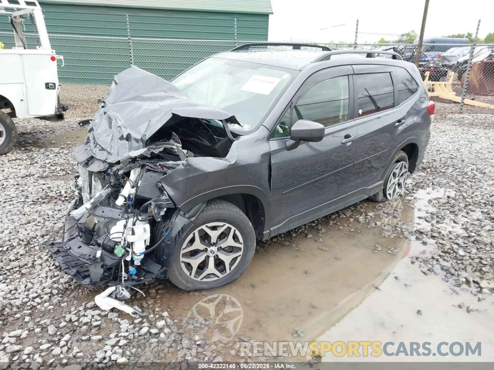 2 Photograph of a damaged car JF2SKAJC6MH561359 SUBARU FORESTER 2021