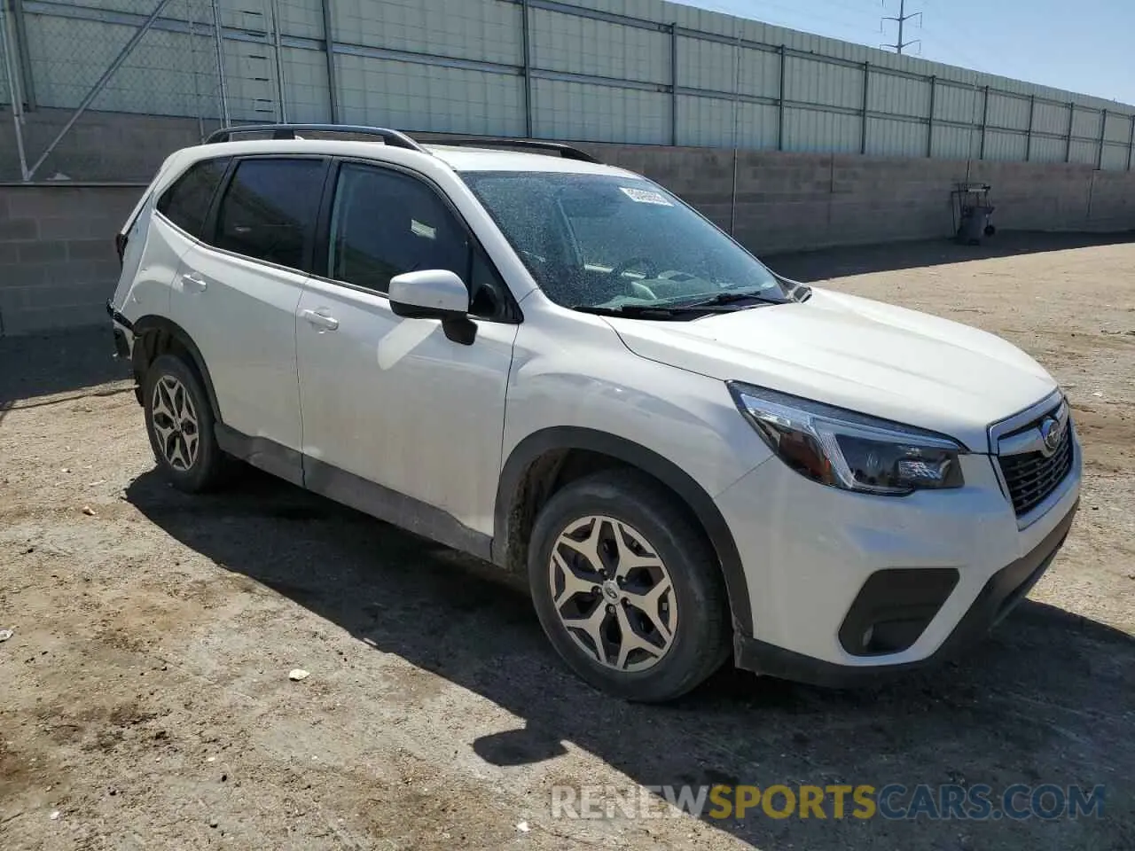 4 Photograph of a damaged car JF2SKAJC7MH400261 SUBARU FORESTER 2021