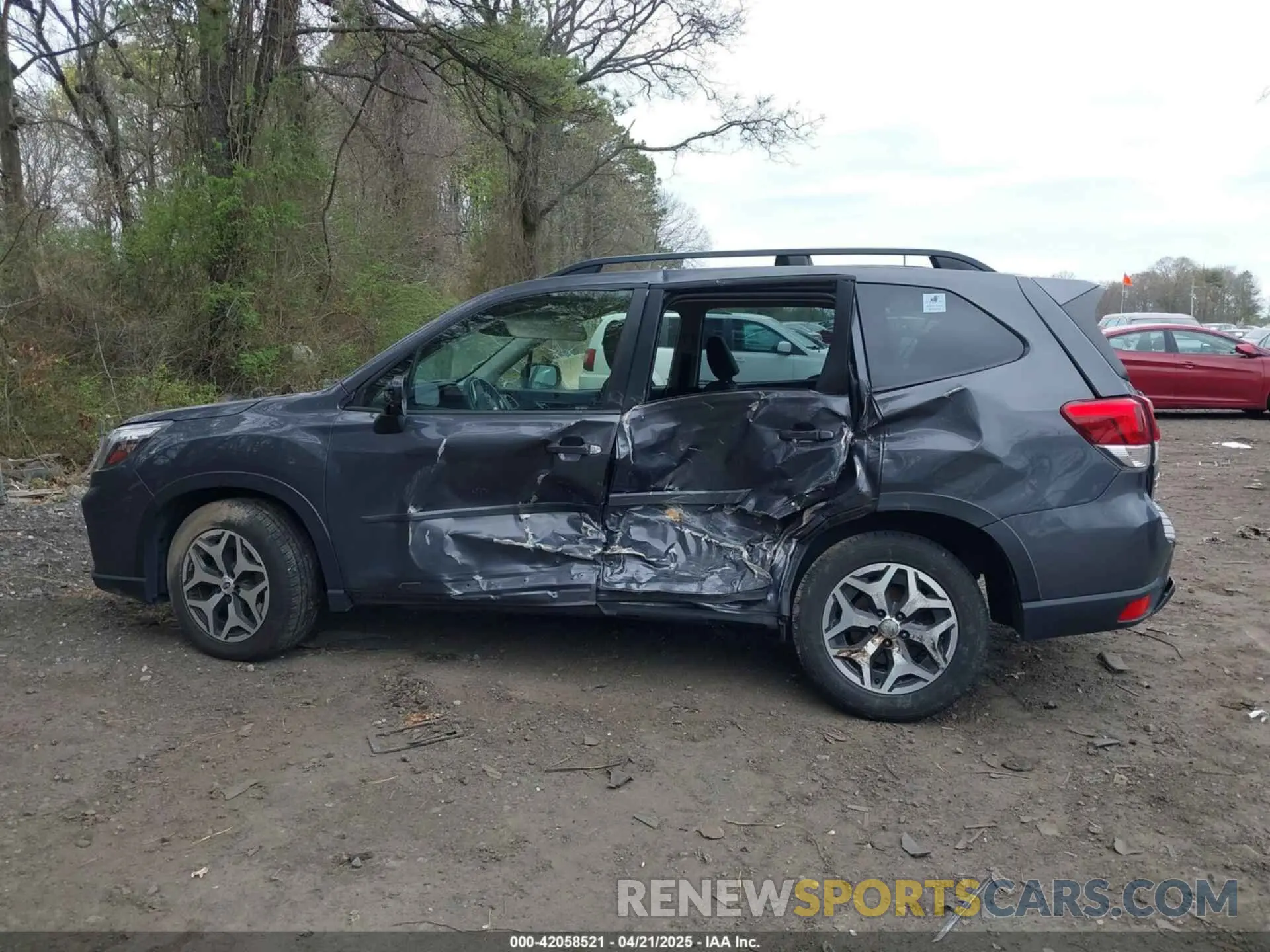 14 Photograph of a damaged car JF2SKAJC7MH473873 SUBARU FORESTER 2021