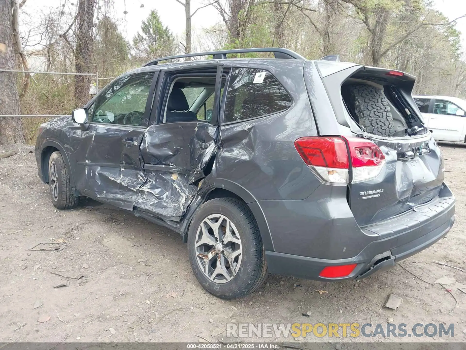 6 Photograph of a damaged car JF2SKAJC7MH473873 SUBARU FORESTER 2021