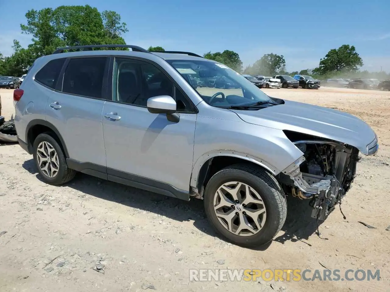 4 Photograph of a damaged car JF2SKAJC7MH522523 SUBARU FORESTER 2021