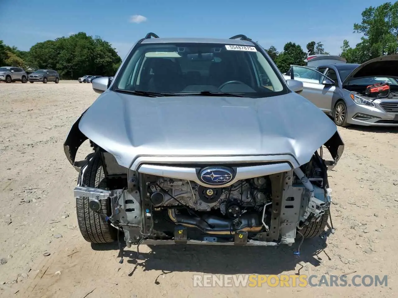 5 Photograph of a damaged car JF2SKAJC7MH522523 SUBARU FORESTER 2021