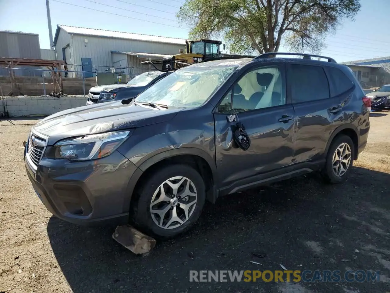 1 Photograph of a damaged car JF2SKAJC8MH417084 SUBARU FORESTER 2021