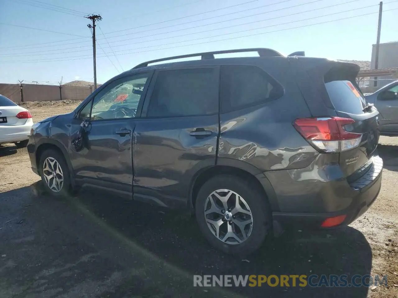 2 Photograph of a damaged car JF2SKAJC8MH417084 SUBARU FORESTER 2021