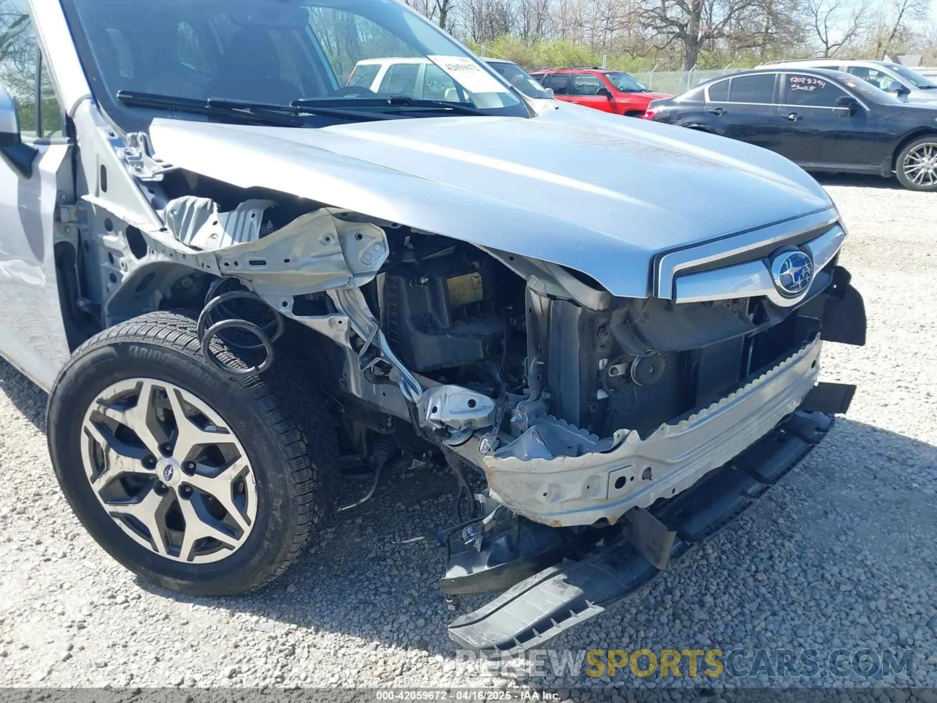 18 Photograph of a damaged car JF2SKAJC8MH522840 SUBARU FORESTER 2021