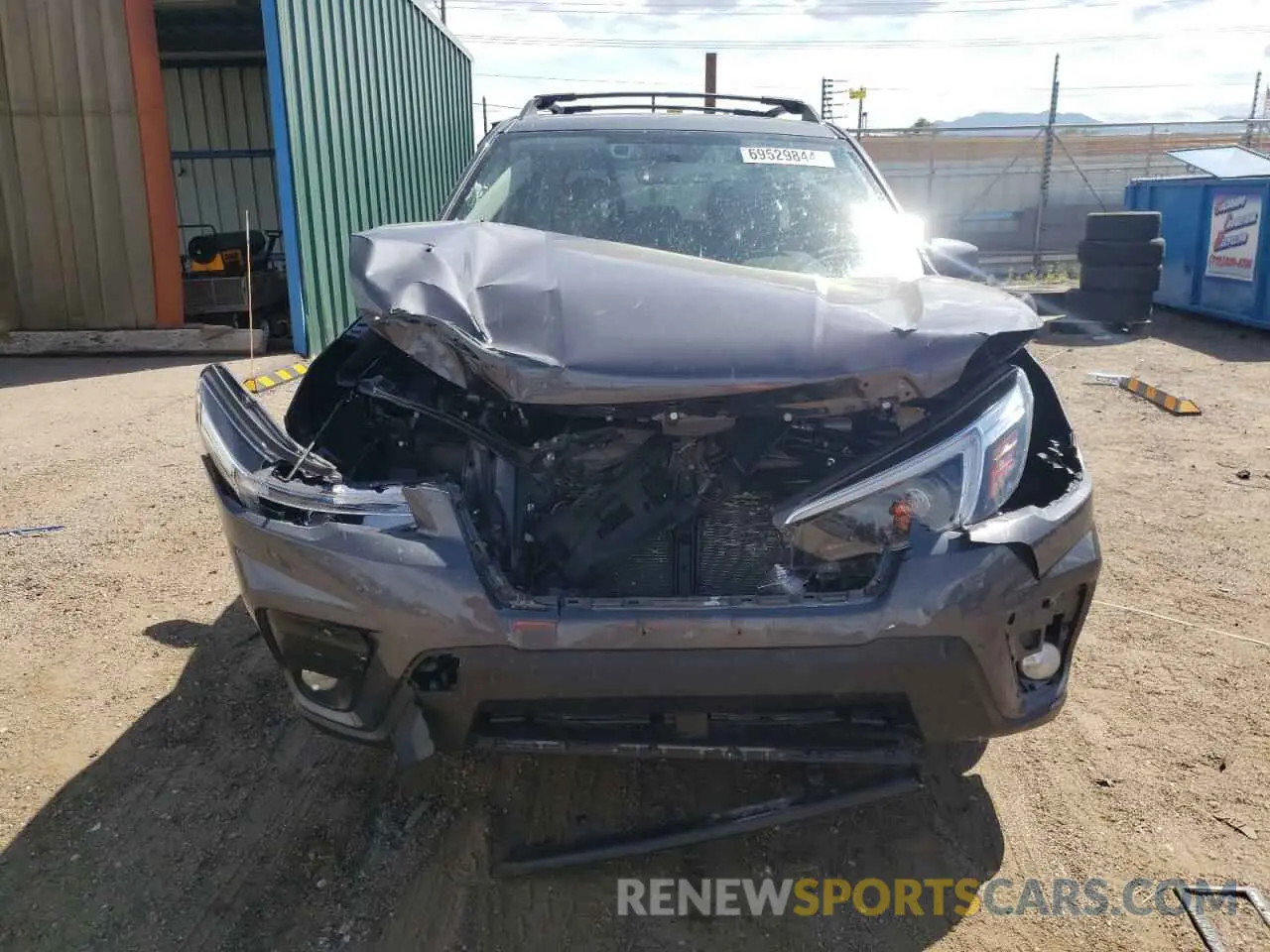5 Photograph of a damaged car JF2SKAJC8MH580382 SUBARU FORESTER 2021