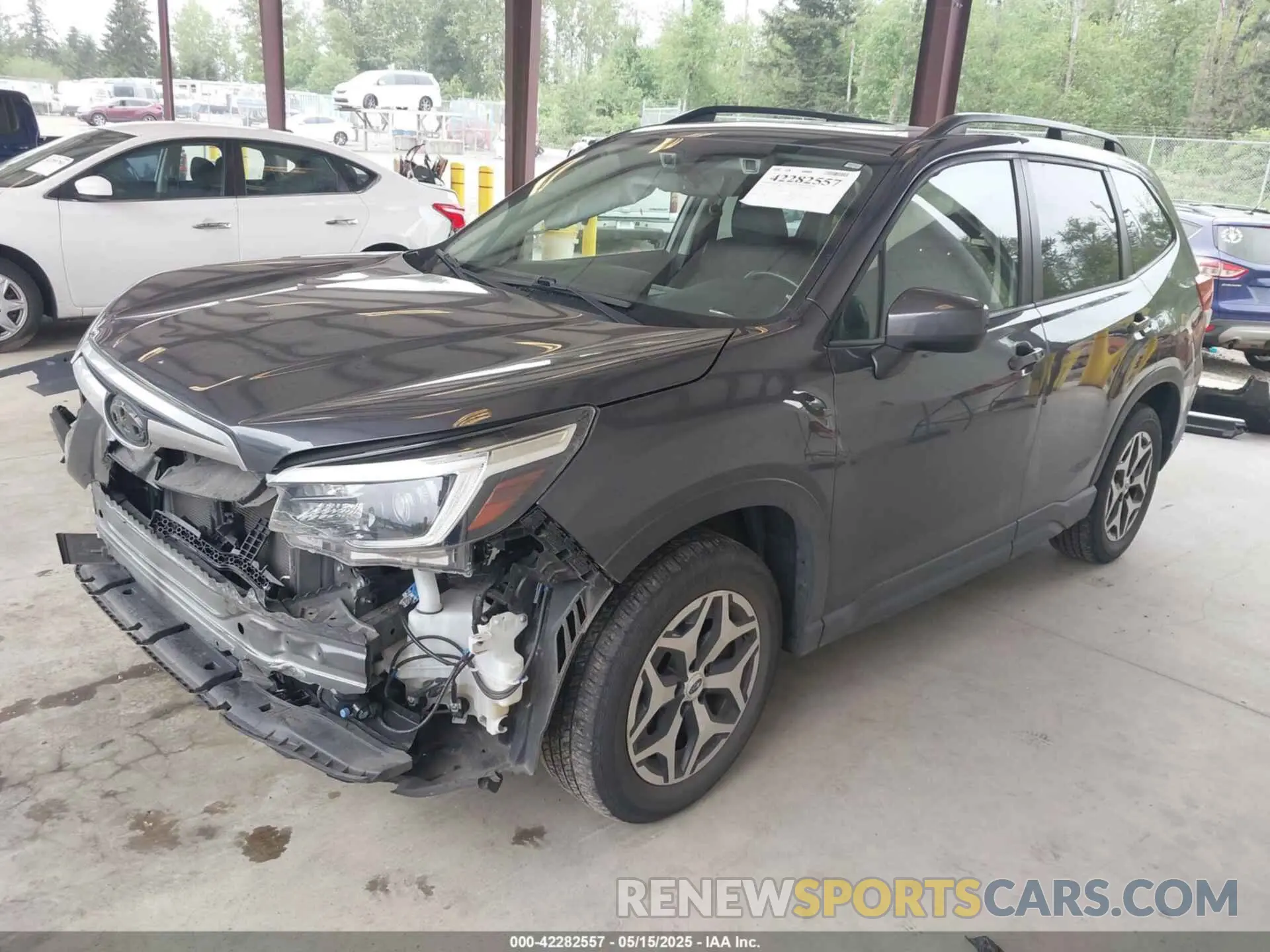 2 Photograph of a damaged car JF2SKAJC9MH477326 SUBARU FORESTER 2021