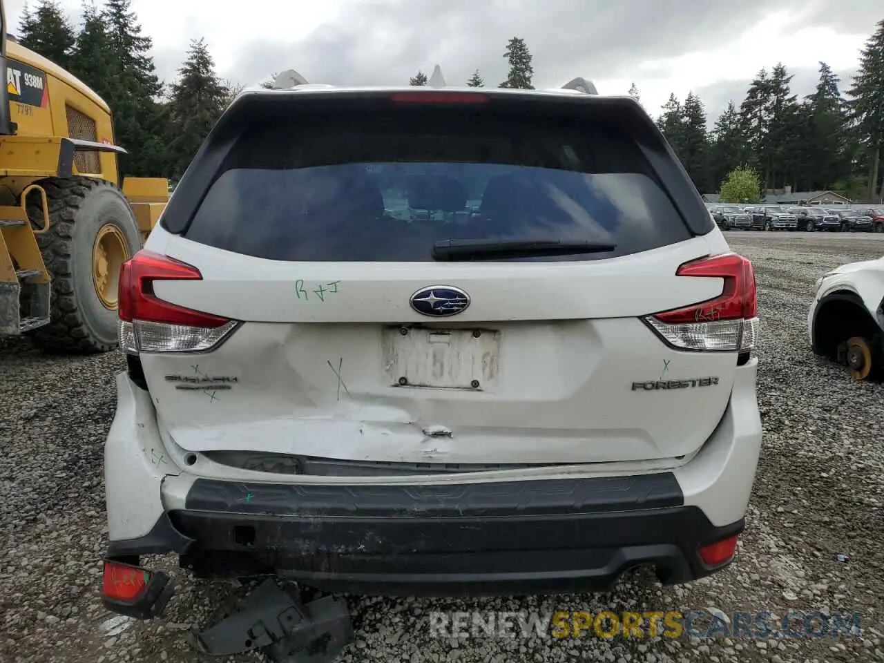 6 Photograph of a damaged car JF2SKAJC9MH491629 SUBARU FORESTER 2021