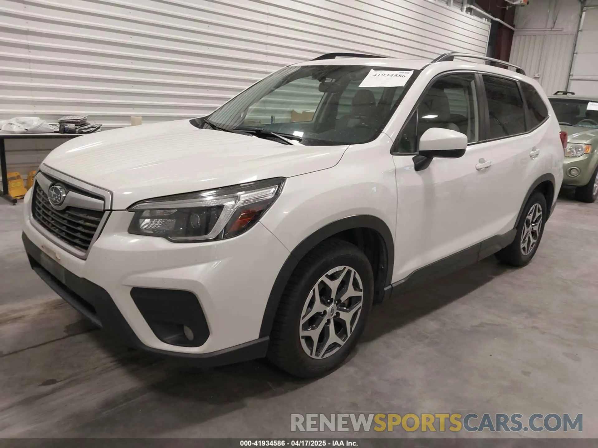 2 Photograph of a damaged car JF2SKAJCXMH462110 SUBARU FORESTER 2021