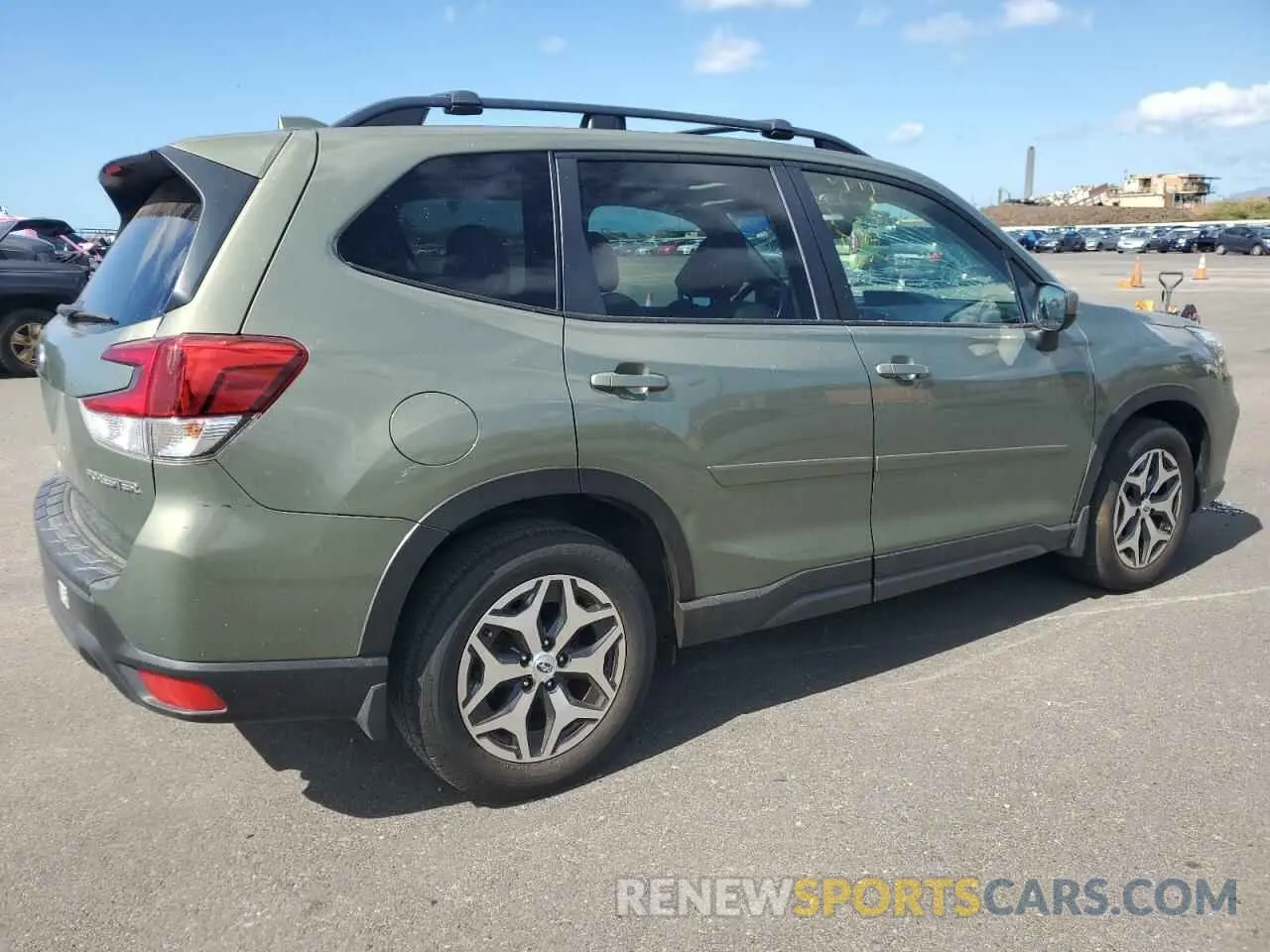 3 Photograph of a damaged car JF2SKAJCXMH480462 SUBARU FORESTER 2021