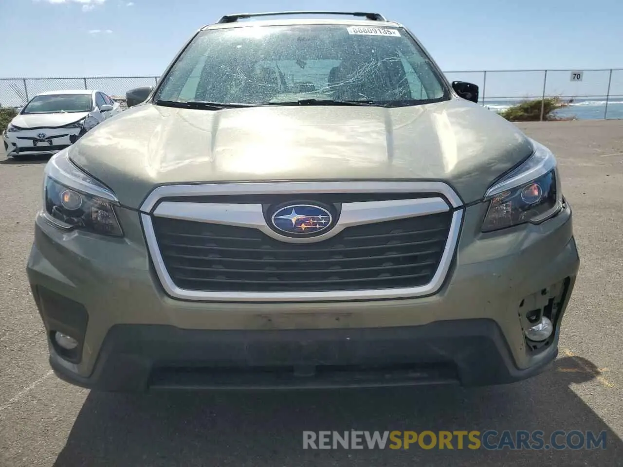 5 Photograph of a damaged car JF2SKAJCXMH480462 SUBARU FORESTER 2021