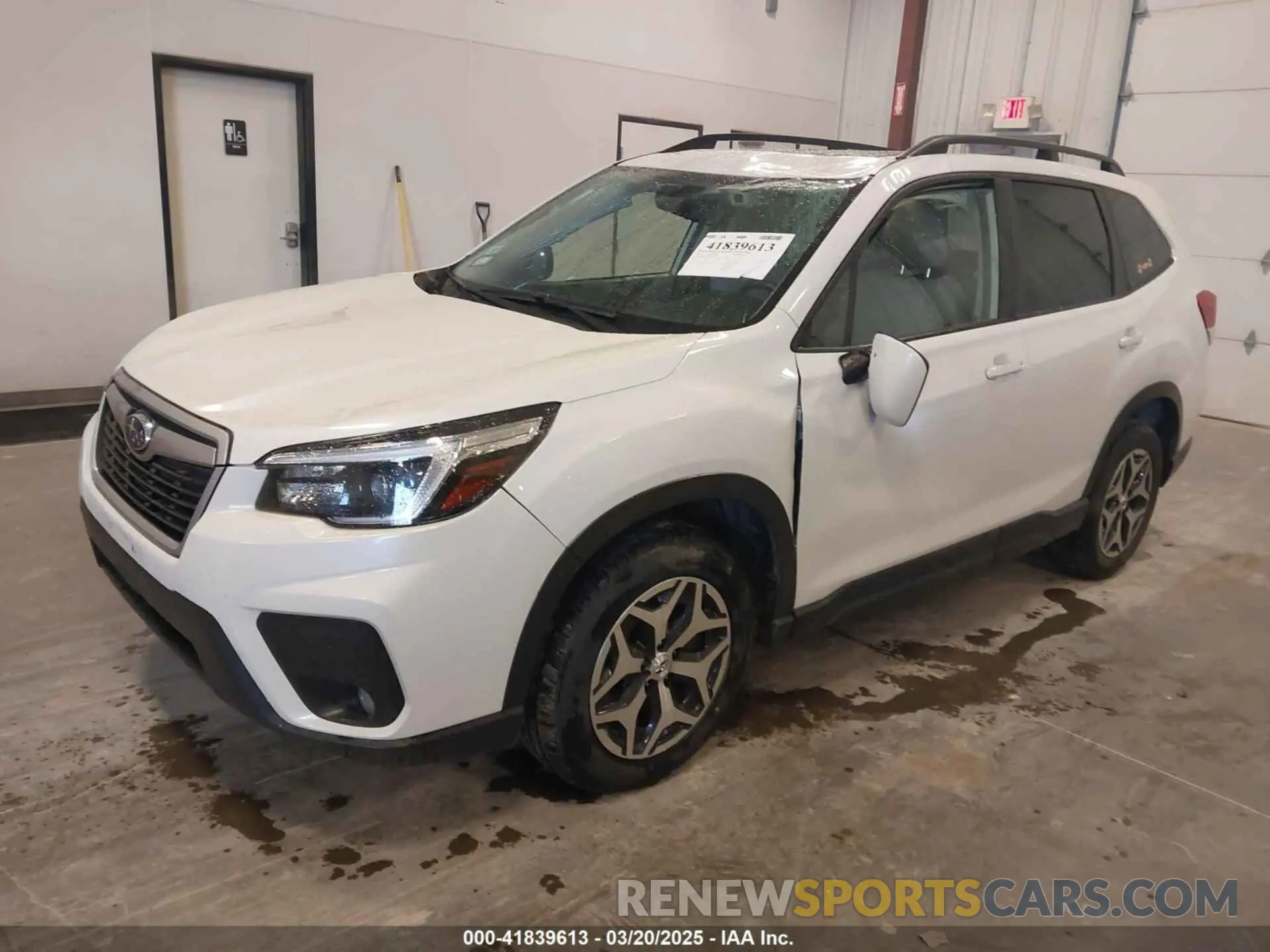 2 Photograph of a damaged car JF2SKAJCXMH496788 SUBARU FORESTER 2021