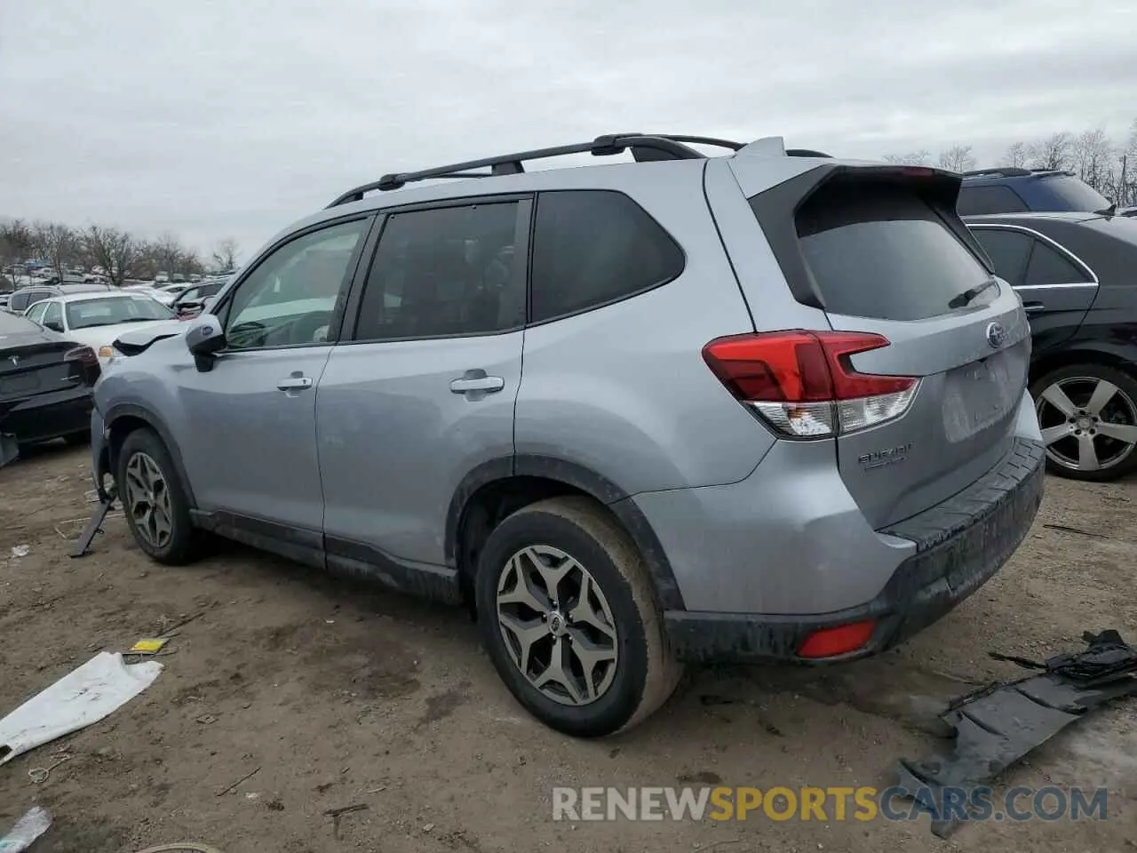 2 Photograph of a damaged car JF2SKAJCXMH512875 SUBARU FORESTER 2021