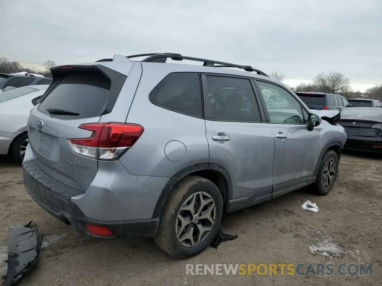 3 Photograph of a damaged car JF2SKAJCXMH512875 SUBARU FORESTER 2021