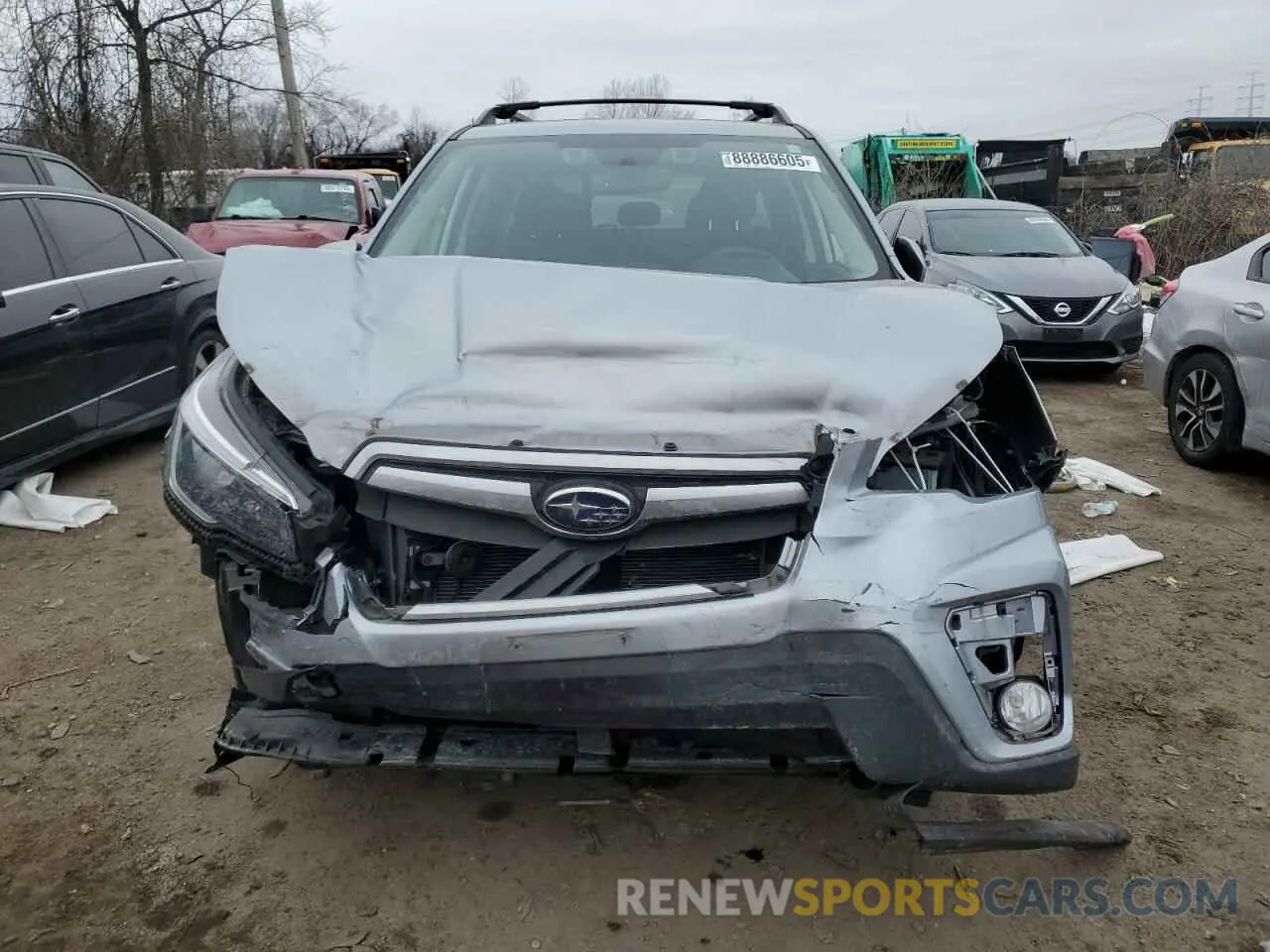 5 Photograph of a damaged car JF2SKAJCXMH512875 SUBARU FORESTER 2021