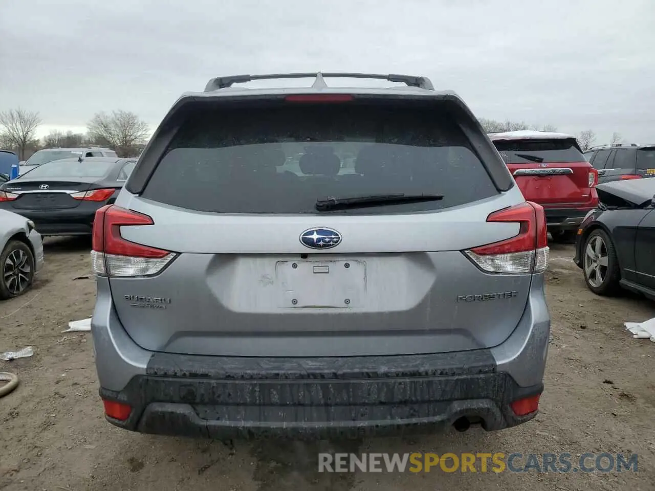 6 Photograph of a damaged car JF2SKAJCXMH512875 SUBARU FORESTER 2021